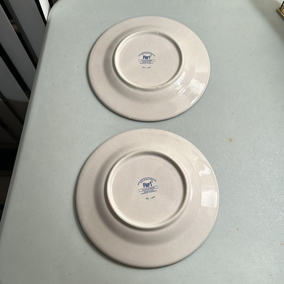 Pier 1 Italian Summer Hand painted Earthenware 9” Plate Made in Italy - Picture 9 of 9